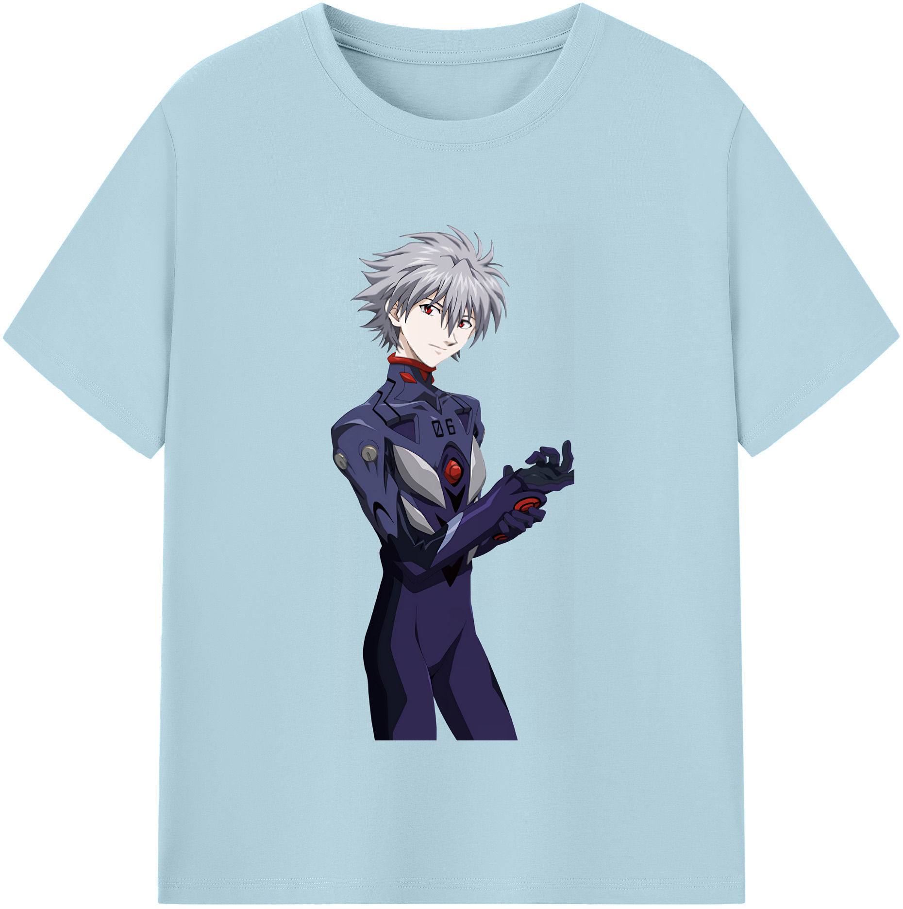 （画像用） EVA 新世紀エヴァンゲリオン 綿100％半袖Tシャツ（フロントプリント）